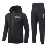 ea7 survetement 2019 sport hoodie zipper ea7 noir